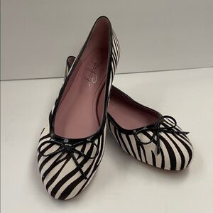 Shoes of Prey Zebra 🦓 Print Cow Hide Shoe
